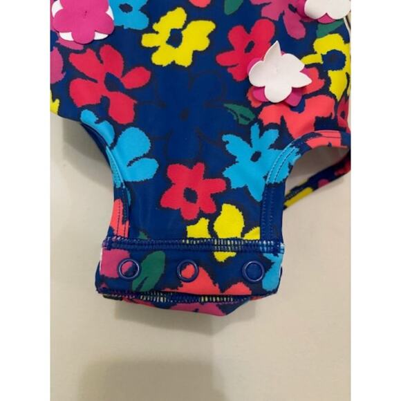 Tucker + Tate Baby Girl Swimsuit Bathing Suit UPF 50 One Piece NWT 6 Months - Picture 9 of 10
